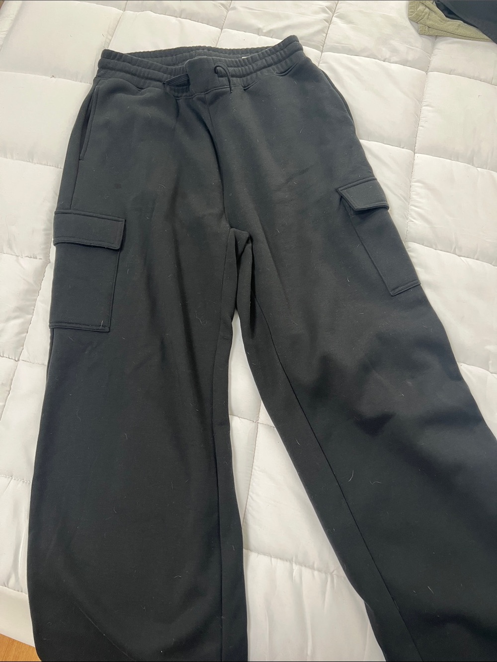 Women’s LRG Black Ripzone Cargo Sweatpants - Comfortable Casual Pants